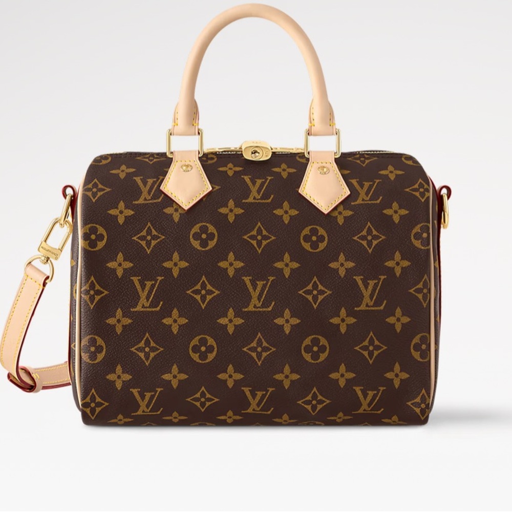 Louis Vuitton Brown Monogram Satchel - Picture 2 of 2